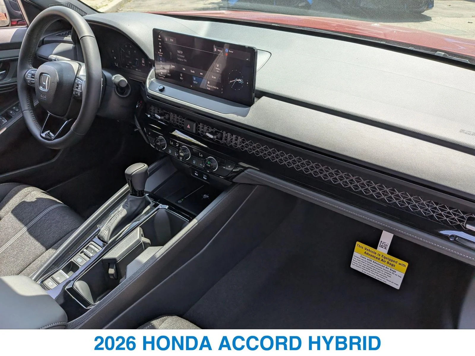 New 2026 Radiant Red Metallic Honda Sport Hybrid image 27