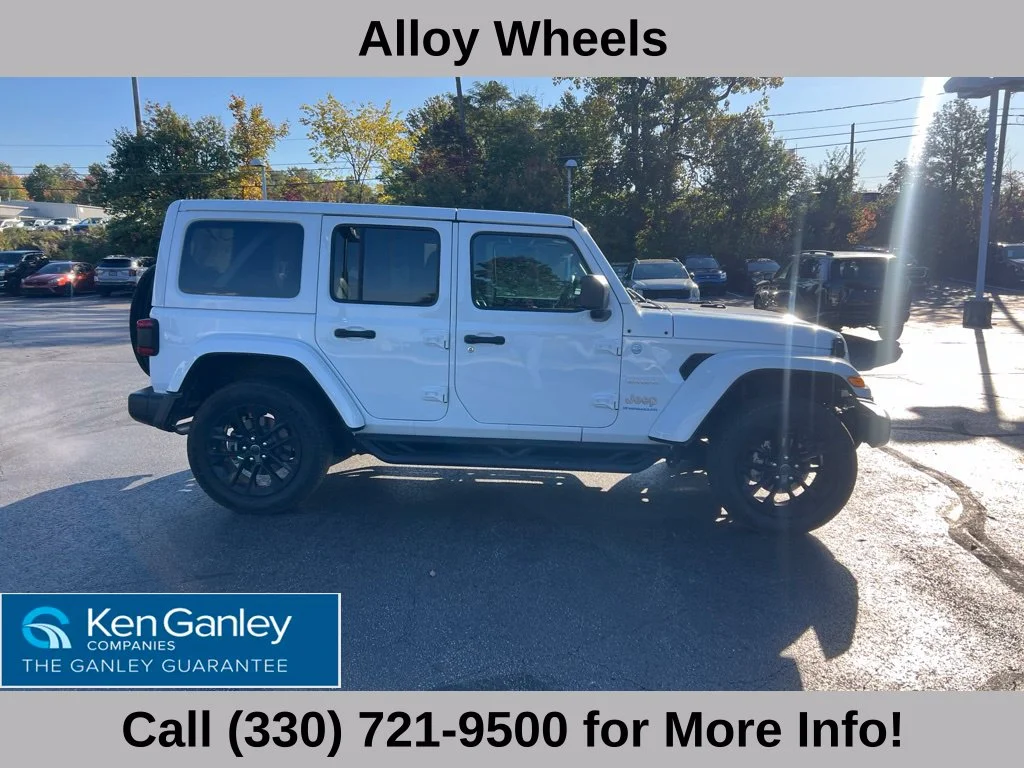 Used 2024 White Jeep Sahara 4xe image 4