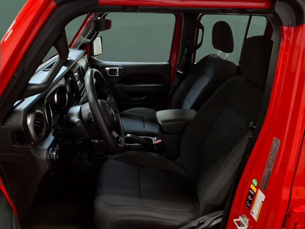 Certified Used 2022 Firecracker Red Clearcoat Jeep Unlimited Sport image 28