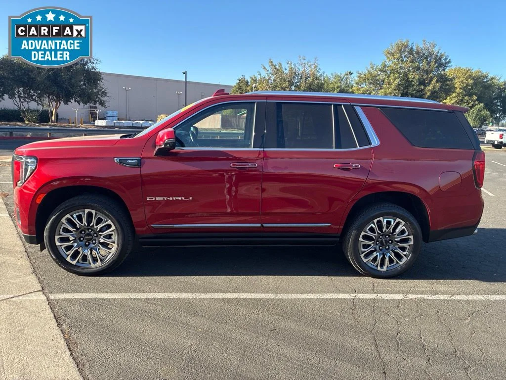 Used 2024 Volcanic Red Tintcoat GMC Denali Ultimate image 7