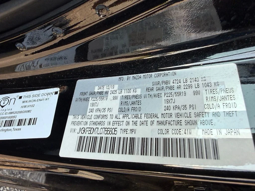 Used 2020 Black Mazda Grand Touring image 23