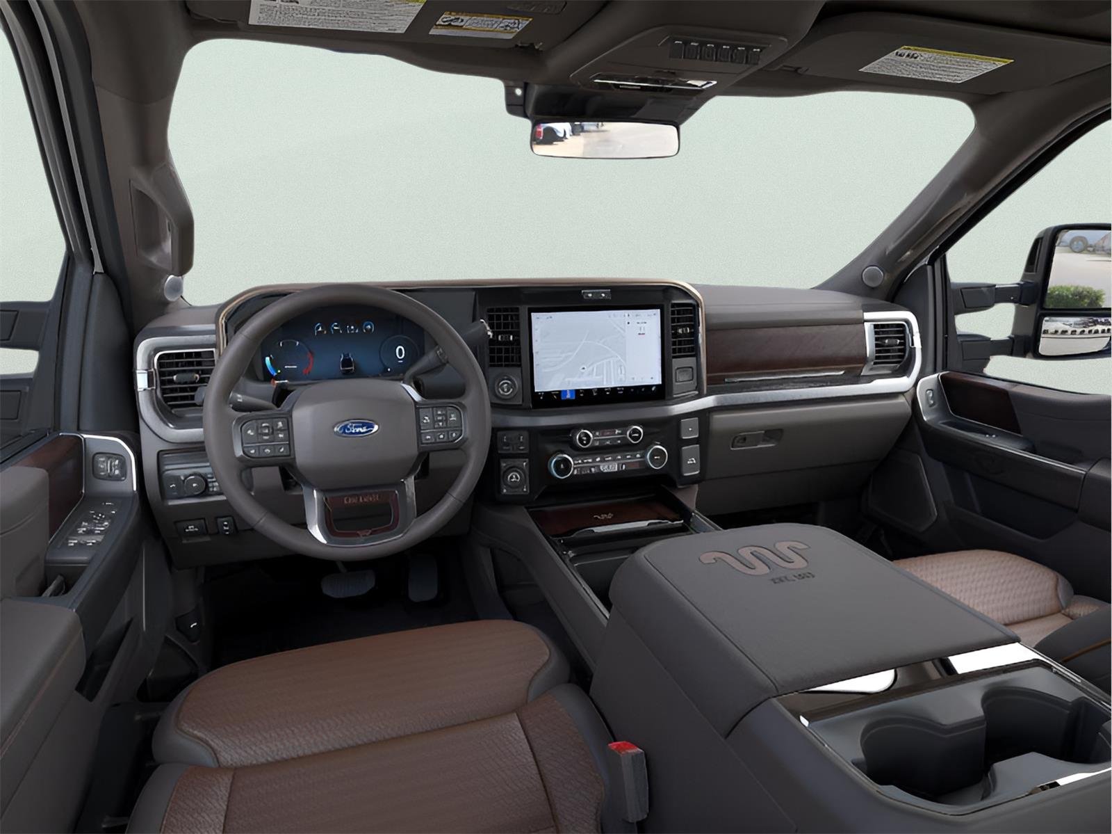 New 2026 Star White Metallic Tri-Coat Ford F-350® King Ranch® image 9