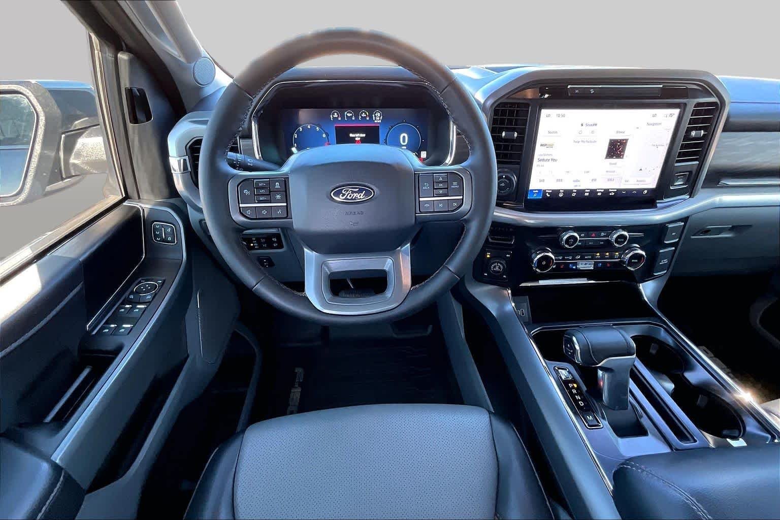 Used 2025 Carbonized Gray Metallic Ford LARIAT image 6