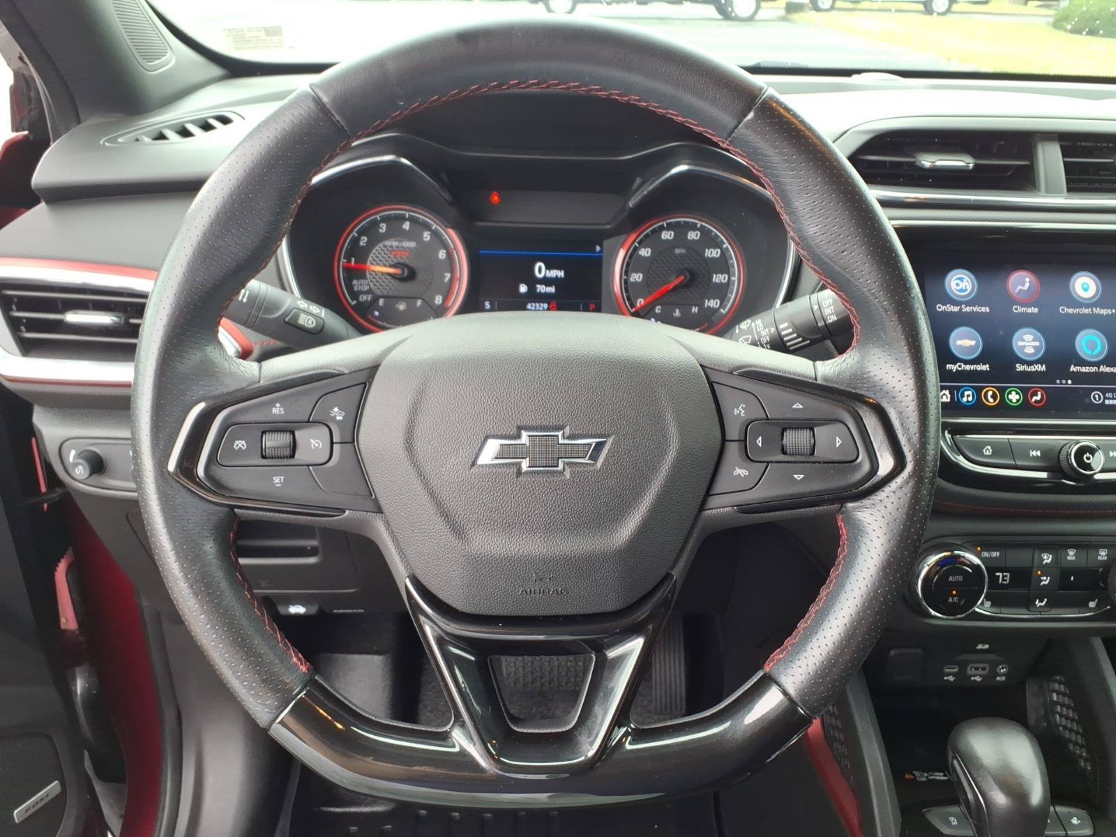 Used 2021 SCARLET RED METALLIC Chevrolet RS image 20