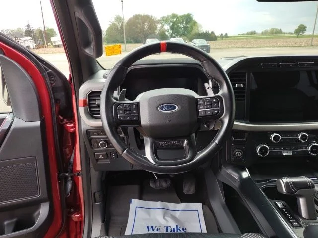 Used 2022 Red Metallic Ford Raptor image 15