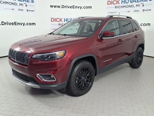 Used 2020 Red Jeep Limited image 1