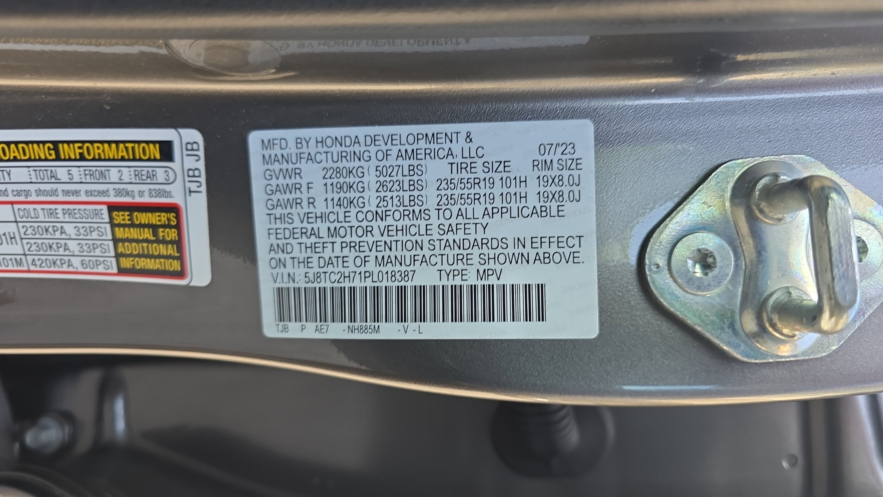 Certified Used 2023 Liquid Carbon Metallic Acura SH-AWD w/Advance Package image 63