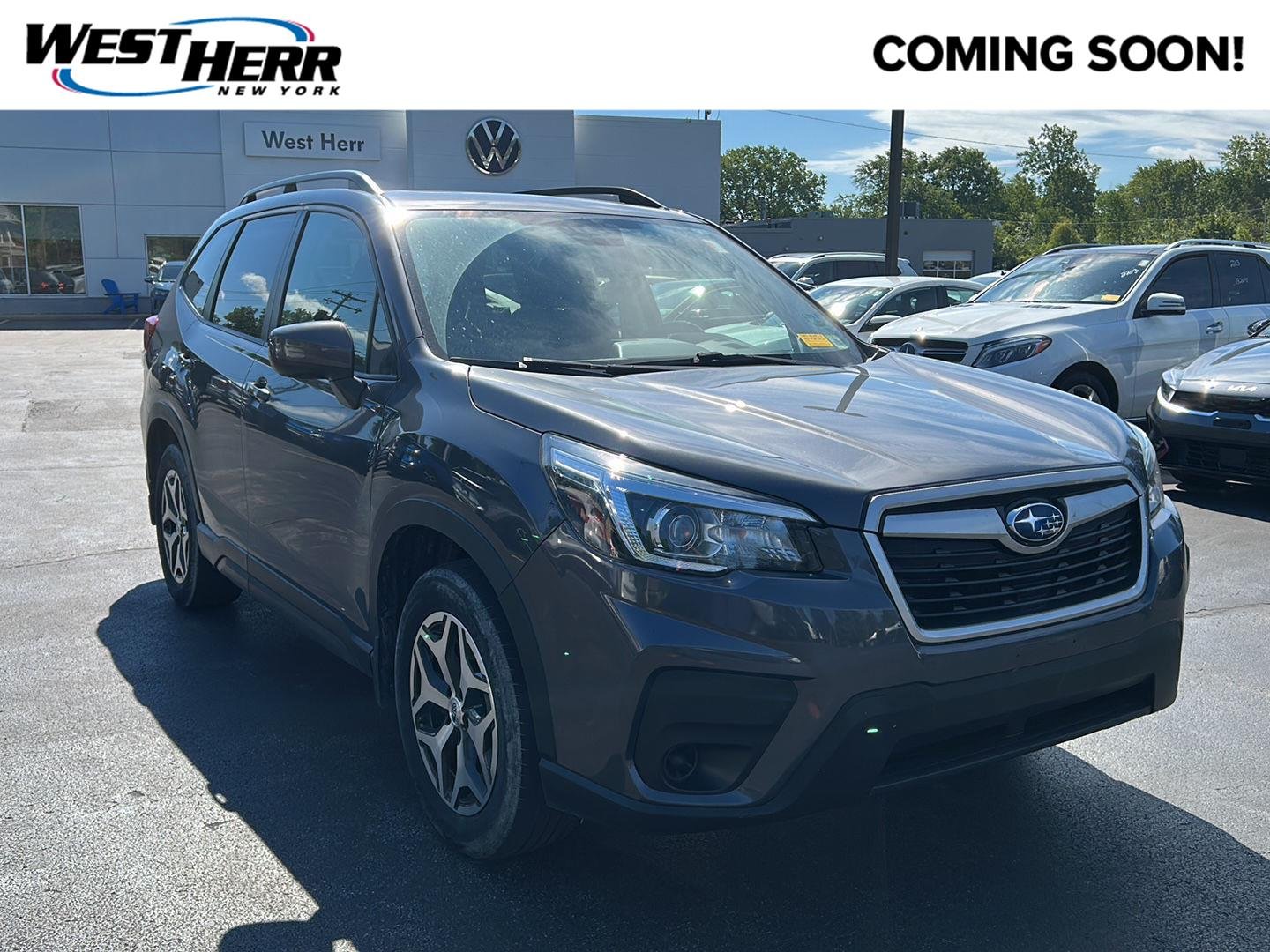 Used 2020 Magnetite Gray Metallic Subaru Premium image 1