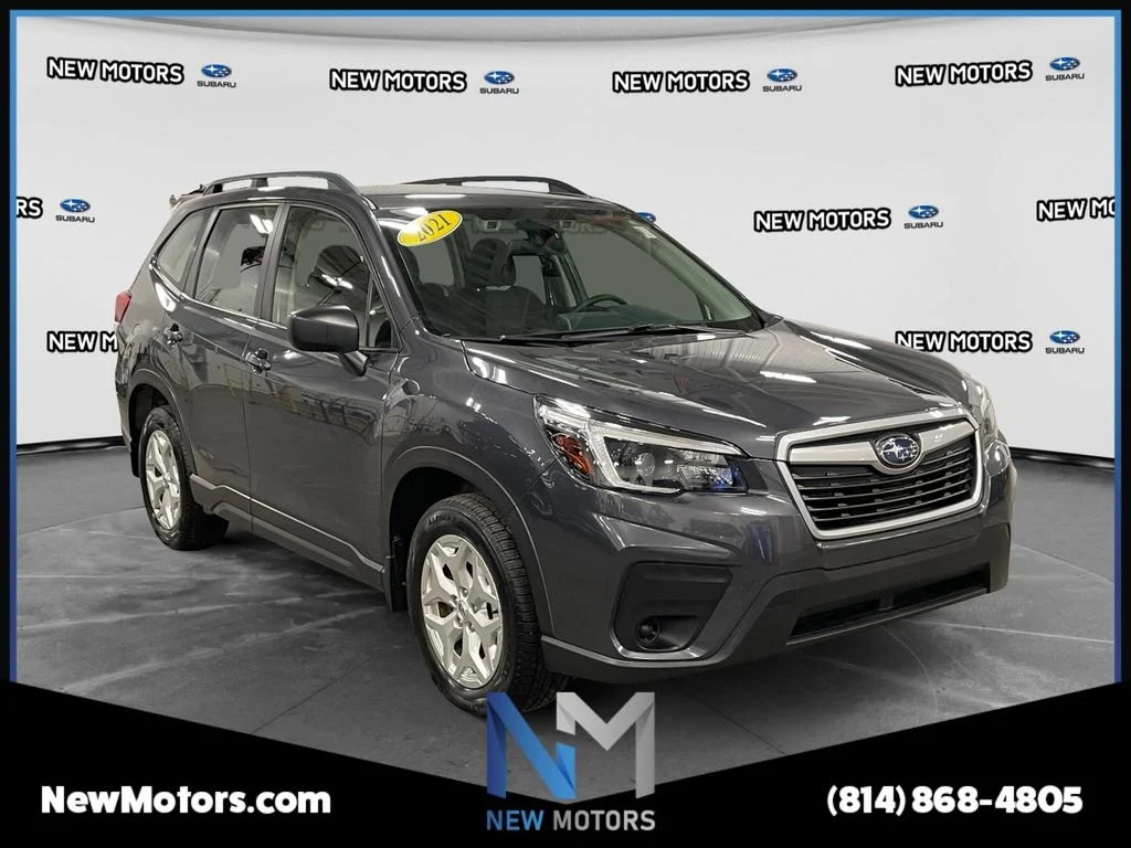 Used 2021 Magnetite Gray Metallic Subaru Base image 7