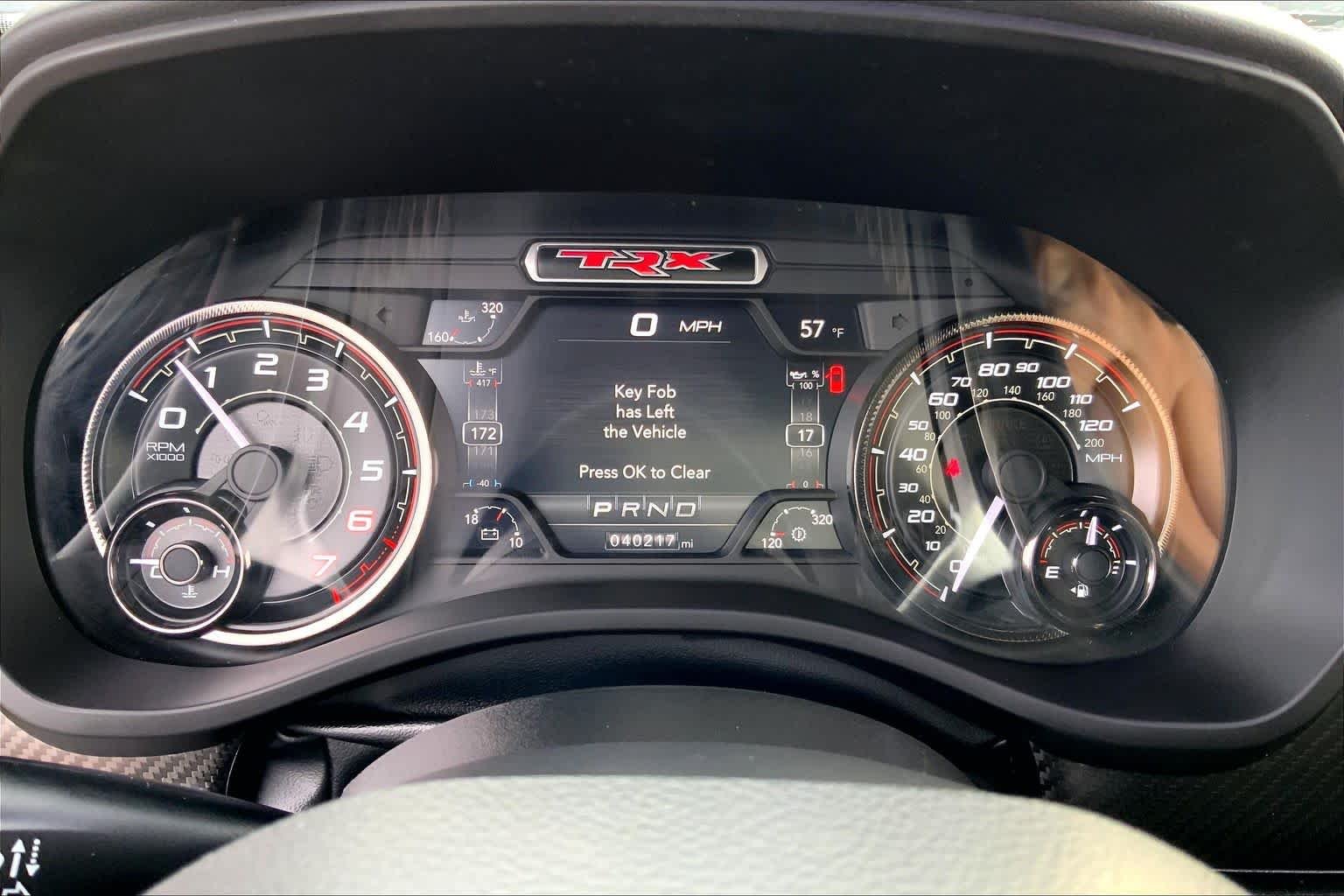 Used 2022 Diamond Black Crystal Pearlcoat Ram TRX image 45