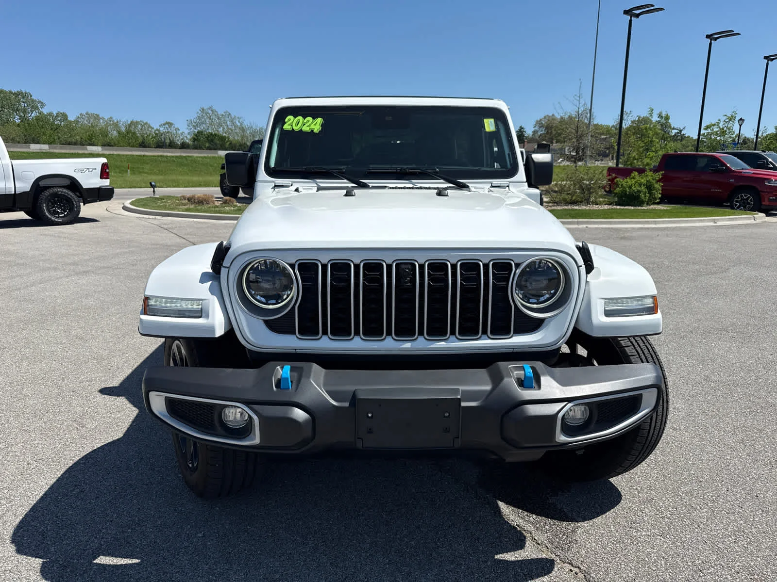 Used 2024 Jeep Wrangler 4xe Sahara 4XE with VIN 1C4RJXP6XRW119143 for sale in Kansas City