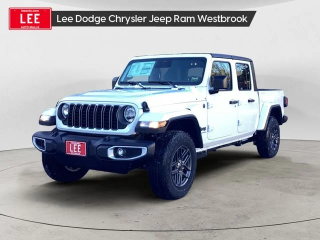 New 2026 Bright White Clearcoat Jeep SPORT S 4X4 image 1