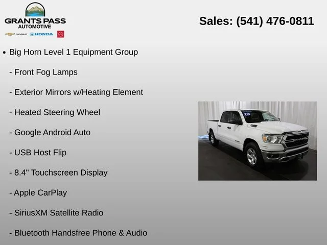 Used 2023 Bright White Clearcoat Ram Big Horn/Lone Star image 19