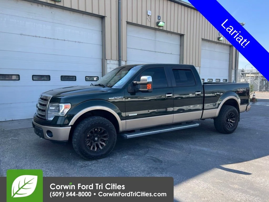 Used 2013 Pale Adobe Metallic Ford Lariat image 2