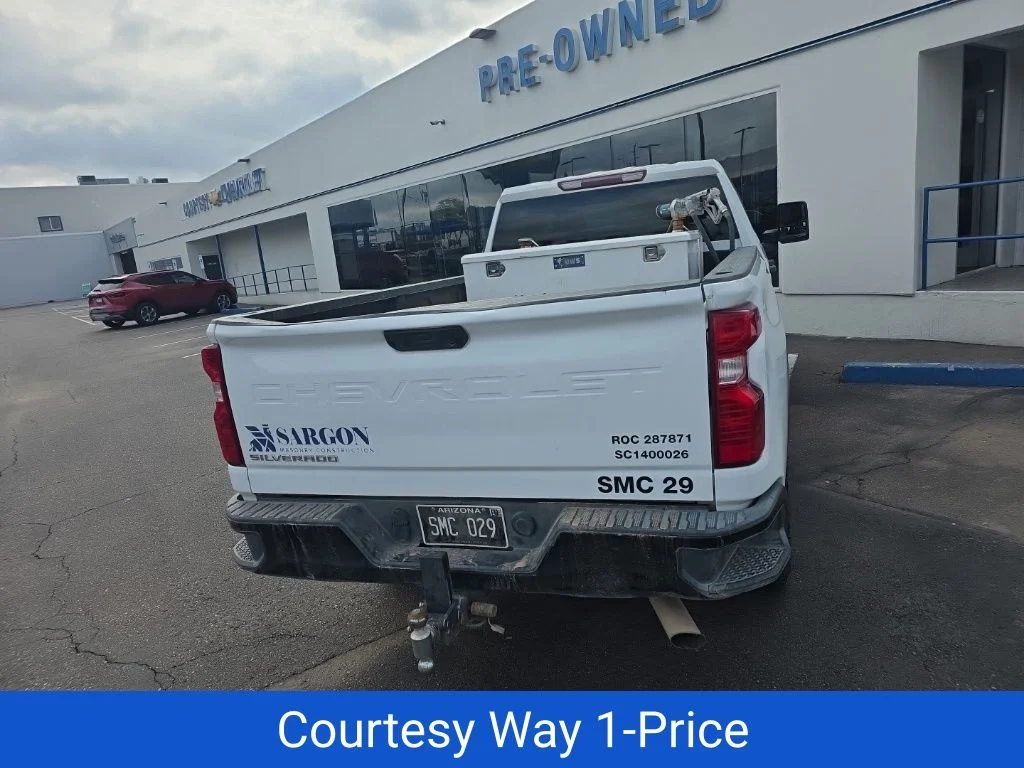 Certified Used 2021 White Chevrolet Work Truck image 7
