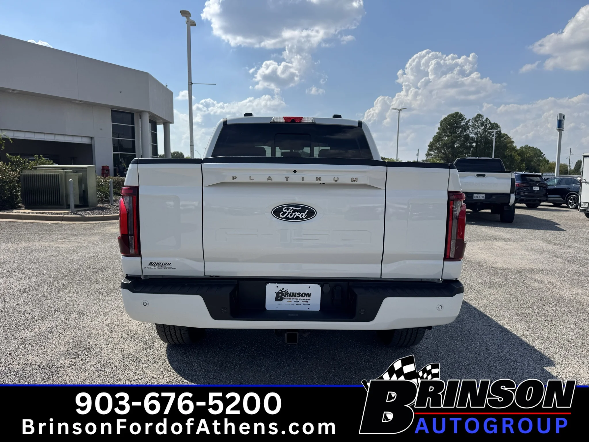Used 2025 Star White Metallic Tri-Coat Ford Platinum image 6