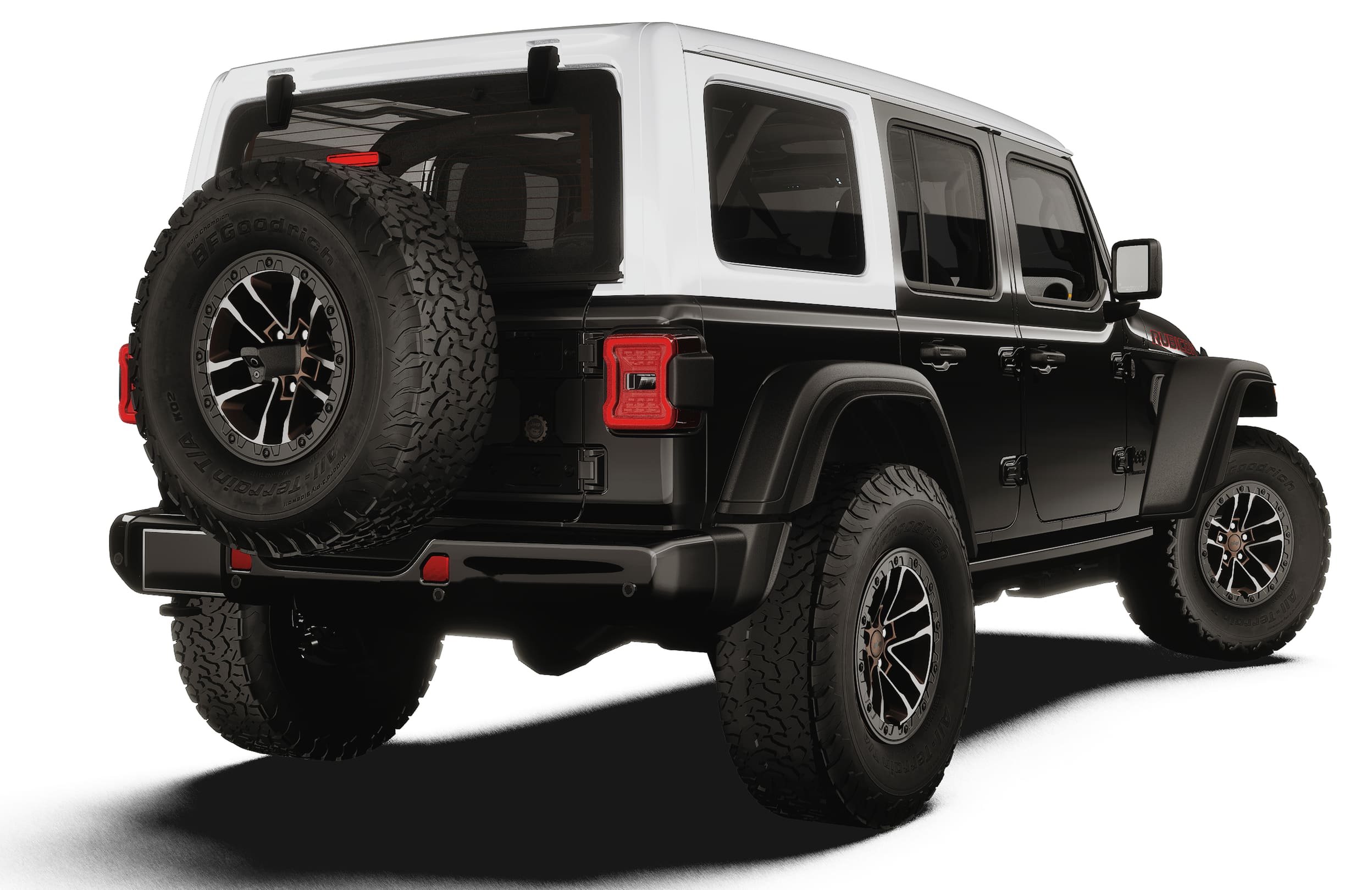 New 2027 Bright White Clear-Coat Paint Jeep Rubicon X image 14