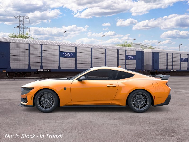 New 2026 Orange Fury Metallic Tri-coat Ford Dark Horse® Premium image 3