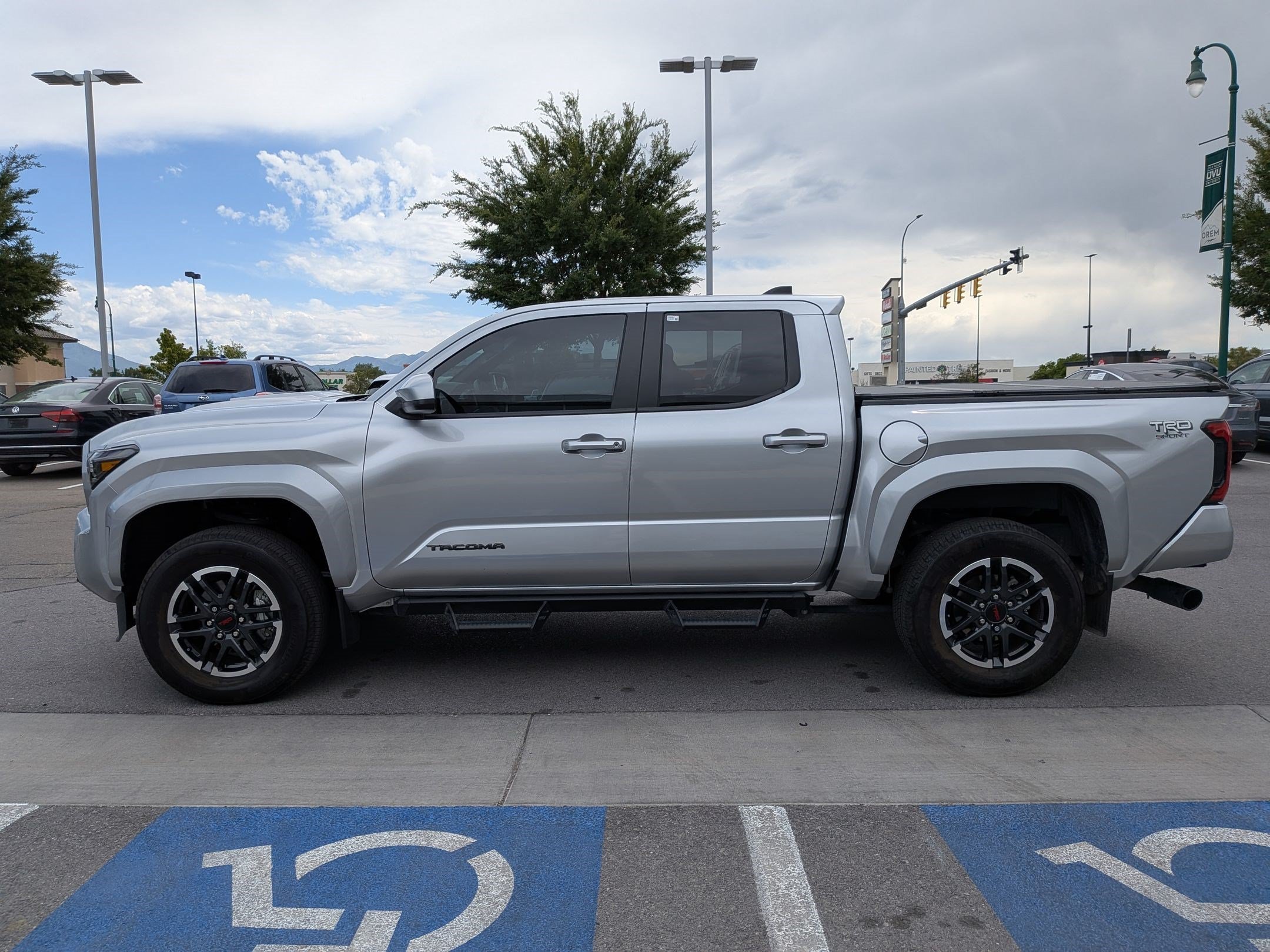 Used 2024 Celestial Silver Metallic Toyota TRD Sport image 7
