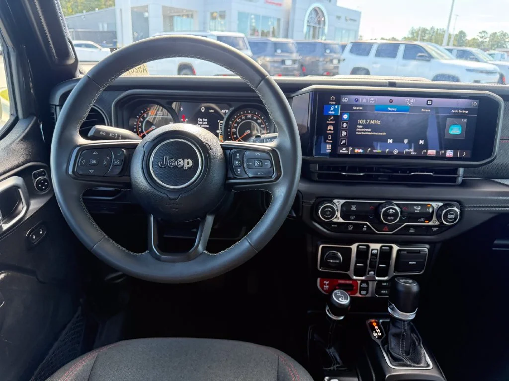 Used 2025 Black Jeep Rubicon image 8
