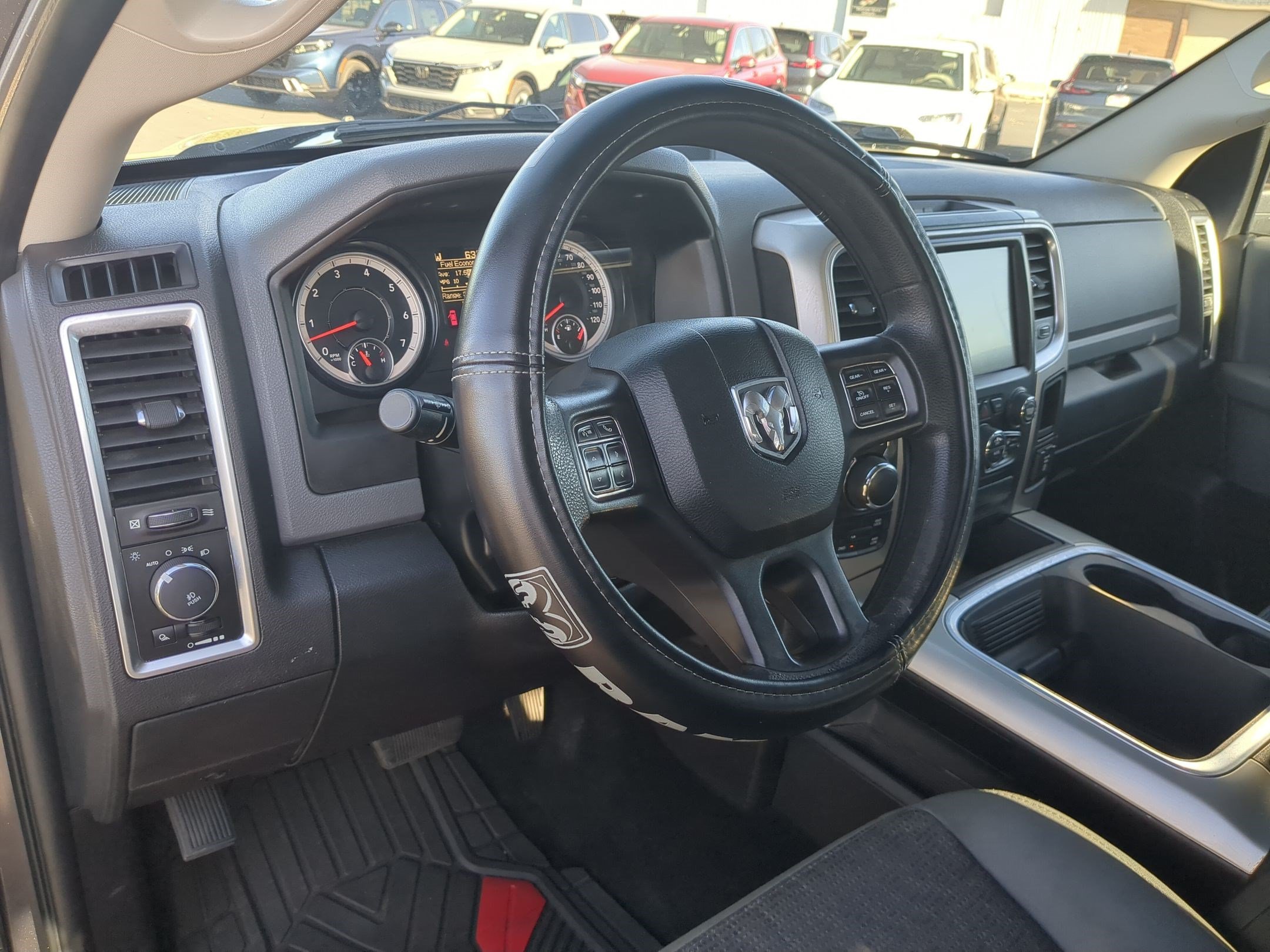 Used 2017 Granite Crystal Metallic Clearcoat Ram SLT image 14