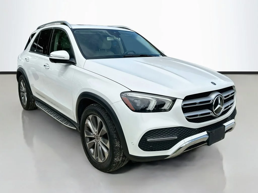 Certified Used 2020 Polar White Mercedes-Benz GLE 350 image 3