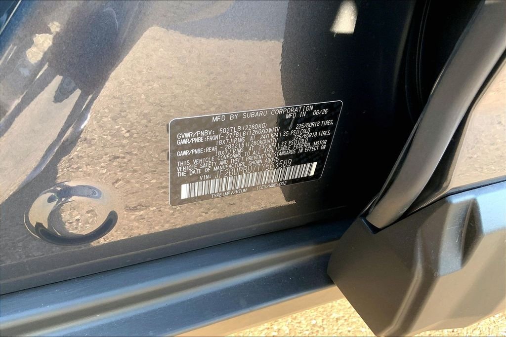 New 2026 MAGNETITE GRAY METALLIC Subaru Premium image 8