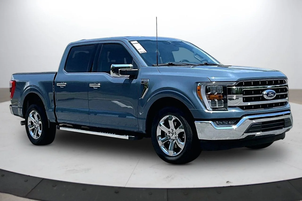 Certified Used 2023 Gray Ford Lariat image 2