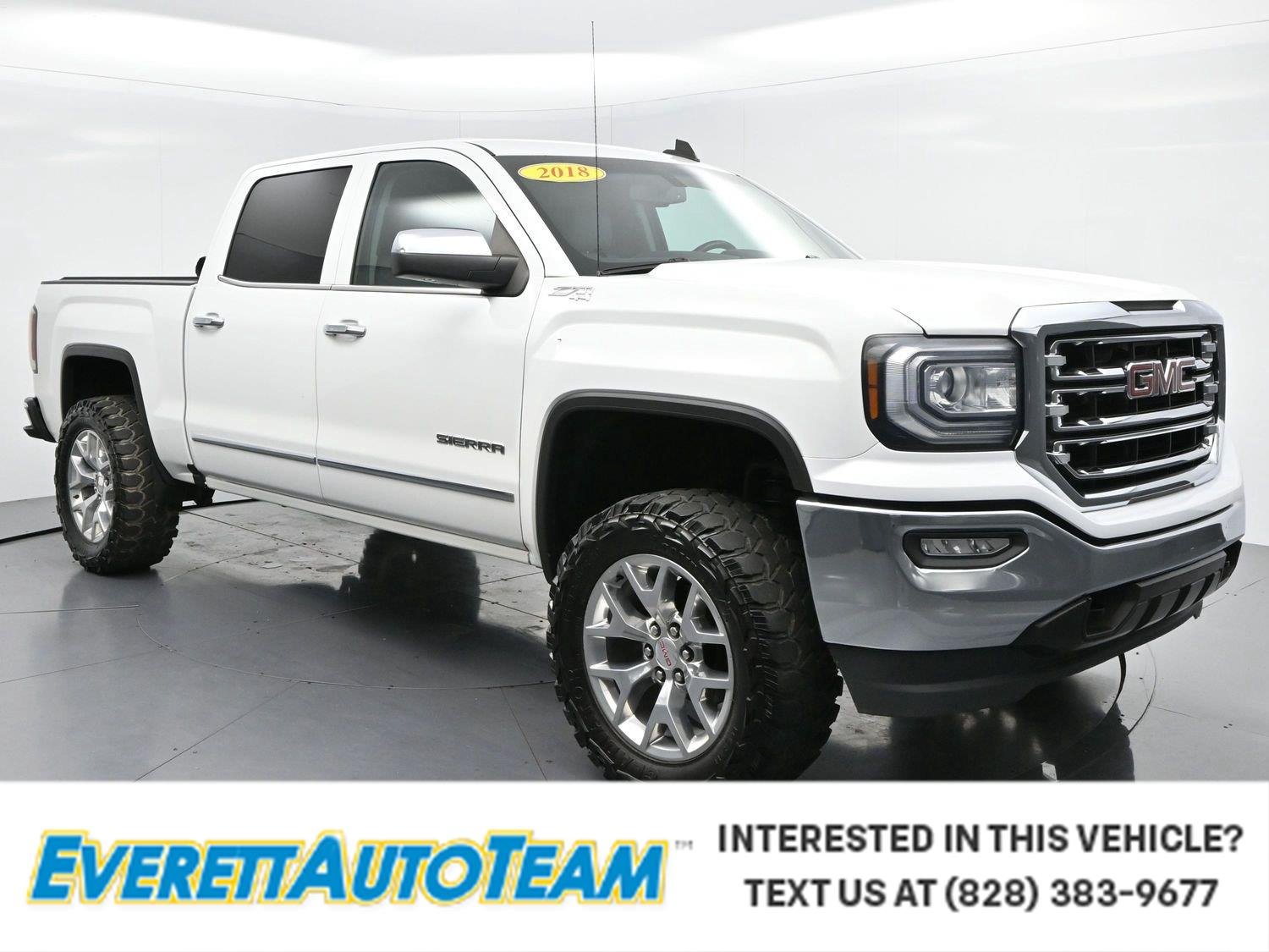 Used 2018 Summit White GMC SLT image 1