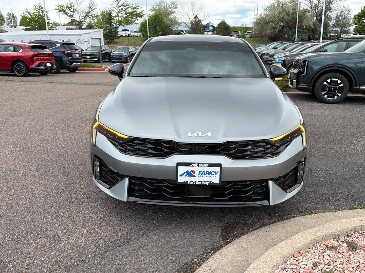 Used 2026 Steel Matte Gray Kia GT-Line image 2