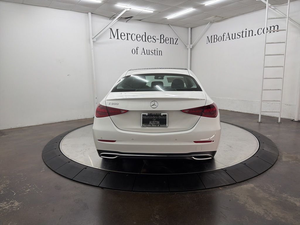 New 2026 Polar White Mercedes-Benz C 300 image 6
