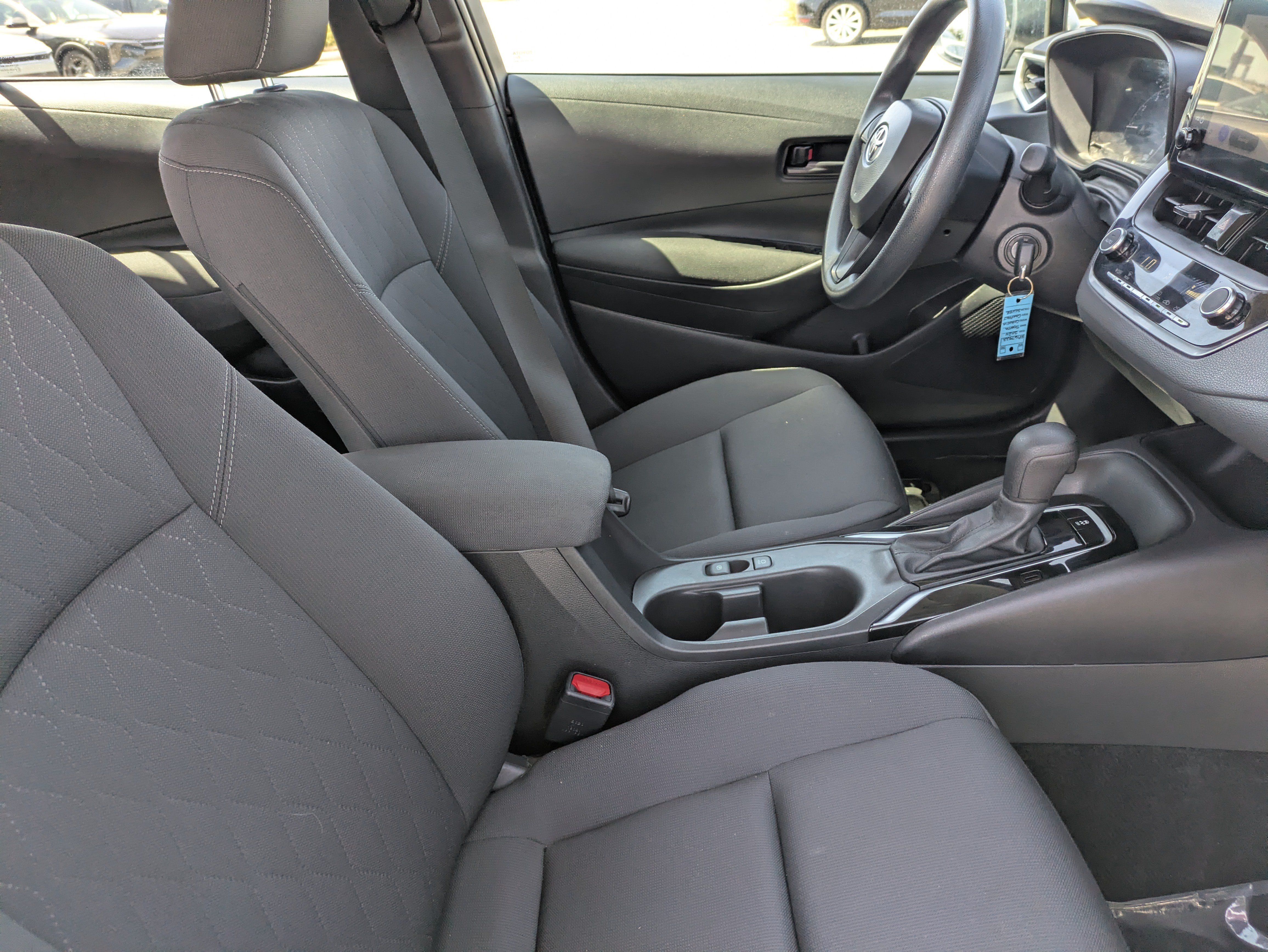 Used 2024 Classic Silver Metallic Toyota LE image 11