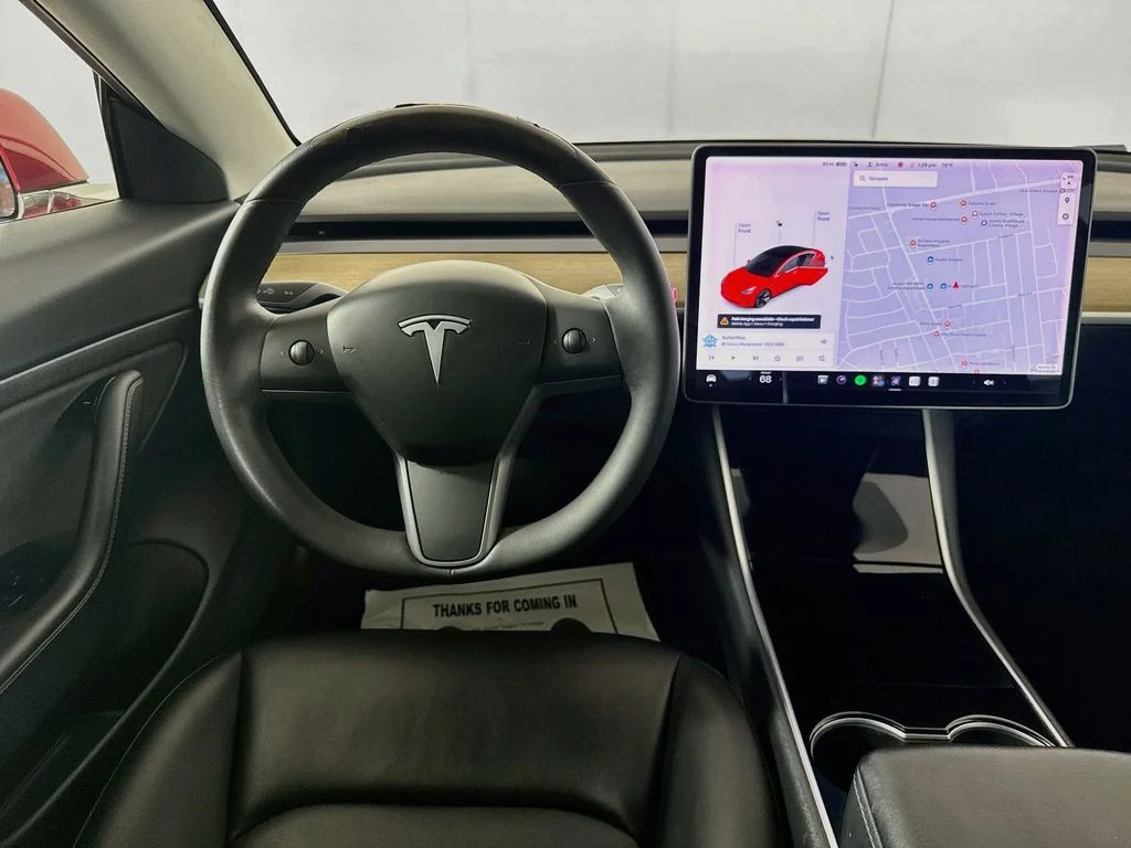 Used 2020 Red Tesla Standard image 26
