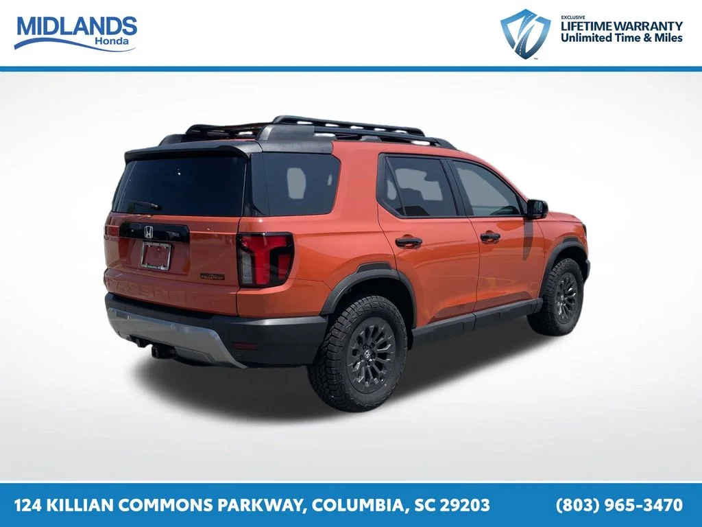 New 2026 Sunset Orange Honda TrailSport image 6