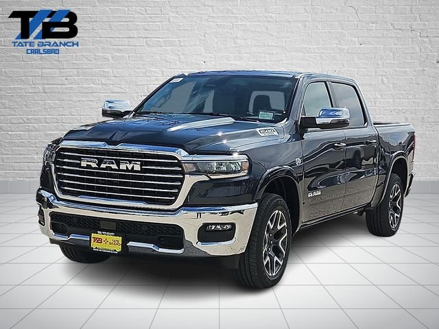New 2026 Forged Blue Metallic Exterior Paint RAM Laramie image 1