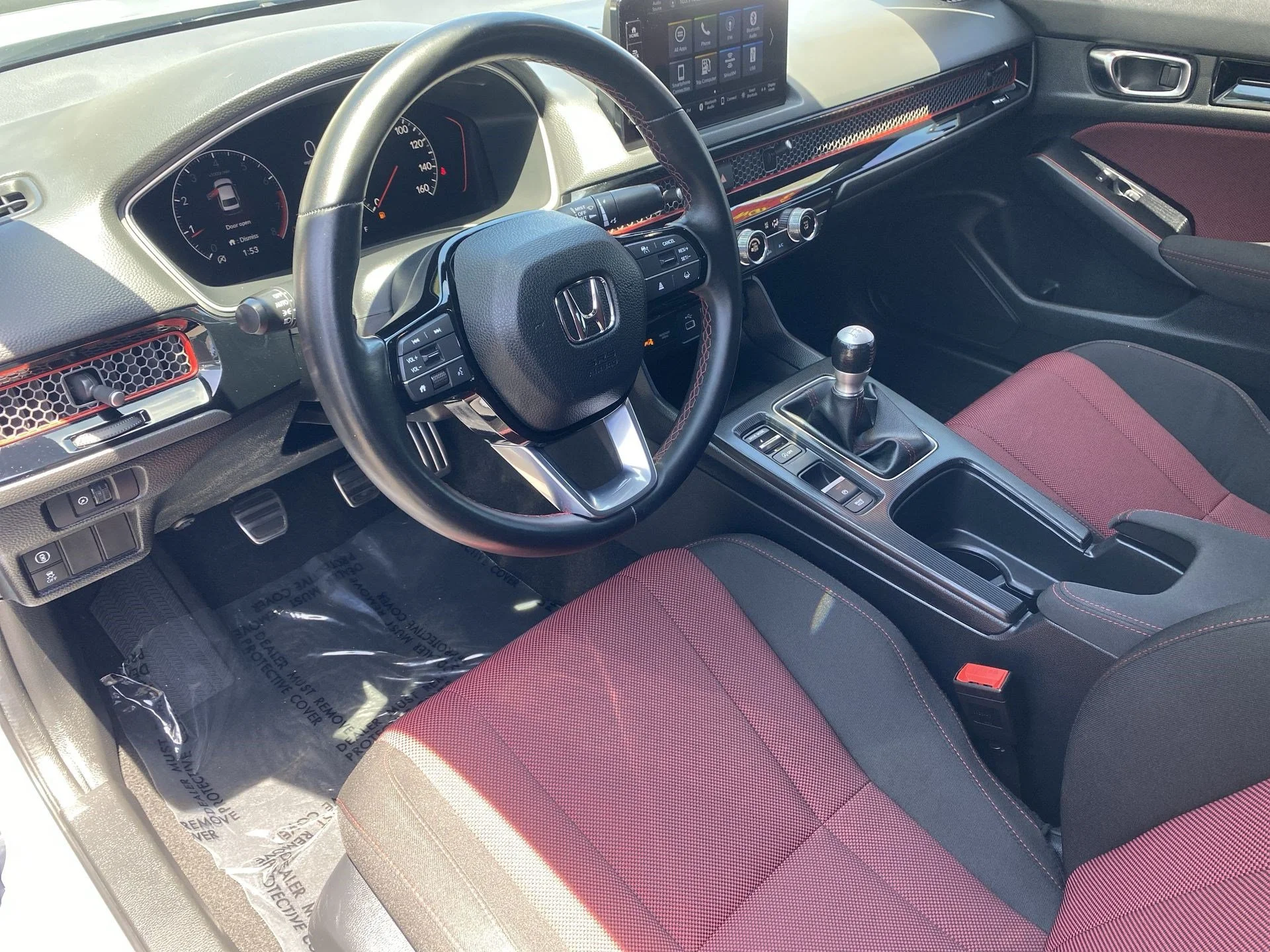 Used 2024 Sonic Gray Pearl Honda Si Manual Sedan image 14