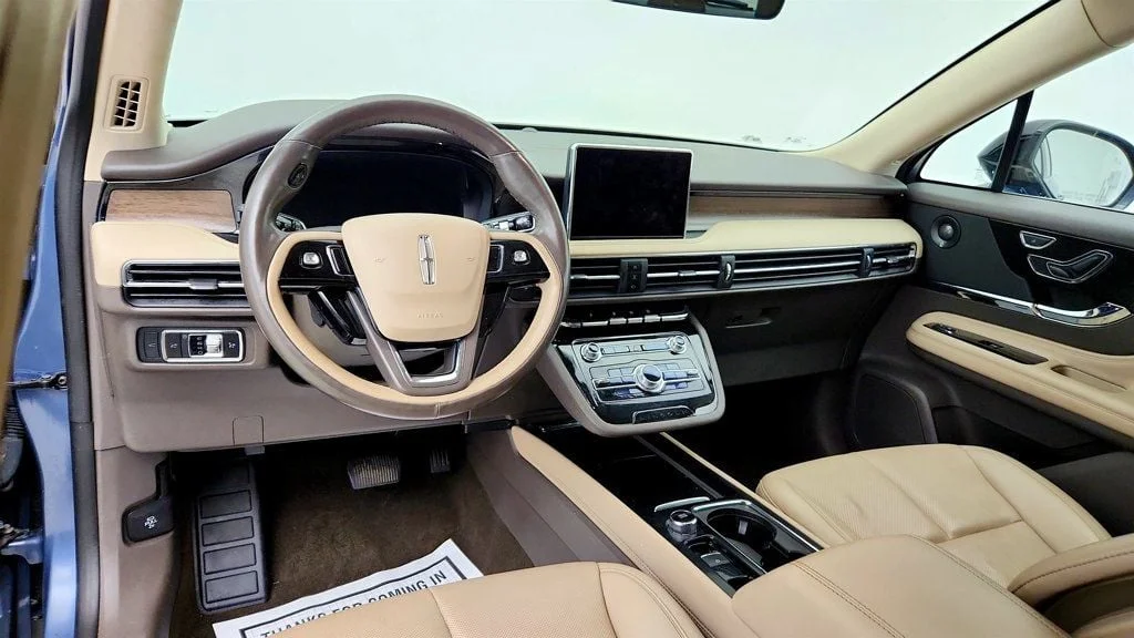 Used 2022 Ocean Drive Blue Metallic Tinted Clearciat Lincoln Reserve AWD w/ Luxury Pkg & 20
