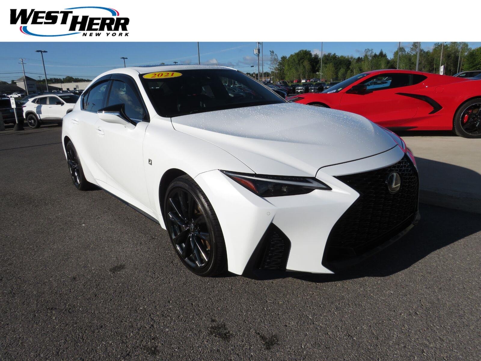 Used 2021 Ultra White Lexus IS 350 F SPORT image 1