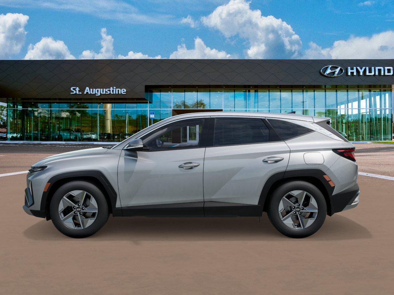 New 2026 Shimmering Silver Hyundai SEL AWD image 3