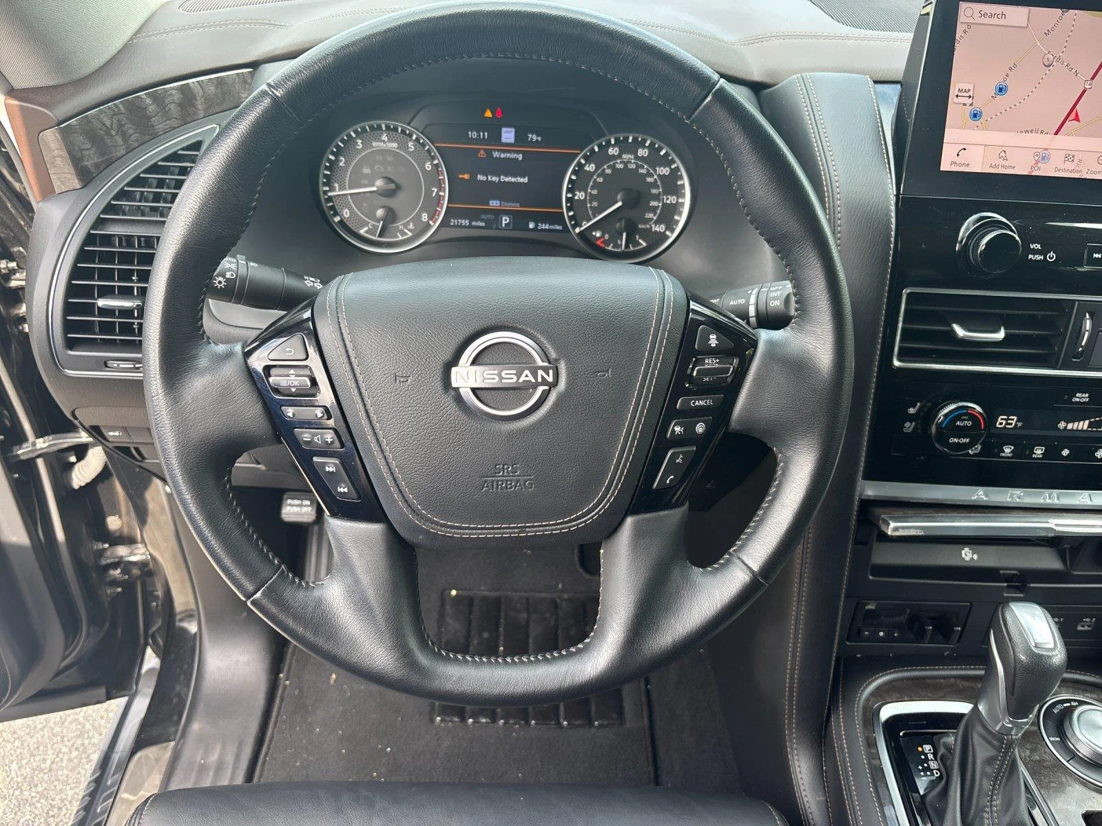 Used 2024 Super Black Nissan Platinum image 18