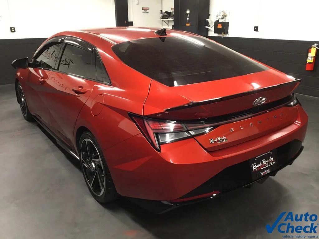 Used 2021 Orange Hyundai N Line image 7