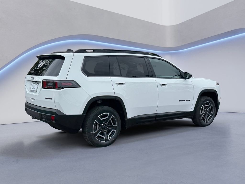 New 2026 Bright White Clear-Coat Exterior Paint Jeep Limited image 6