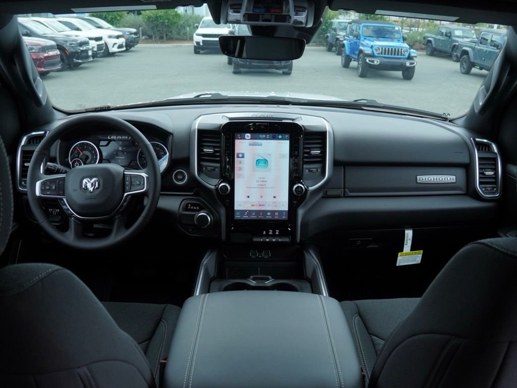 New 2026 Bright White Clear-Coat Exterior Paint RAM Big Horn Night Edition image 22