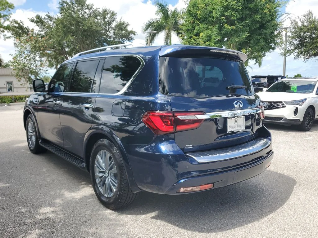 Used 2021 Blue INFINITI LUXE image 6