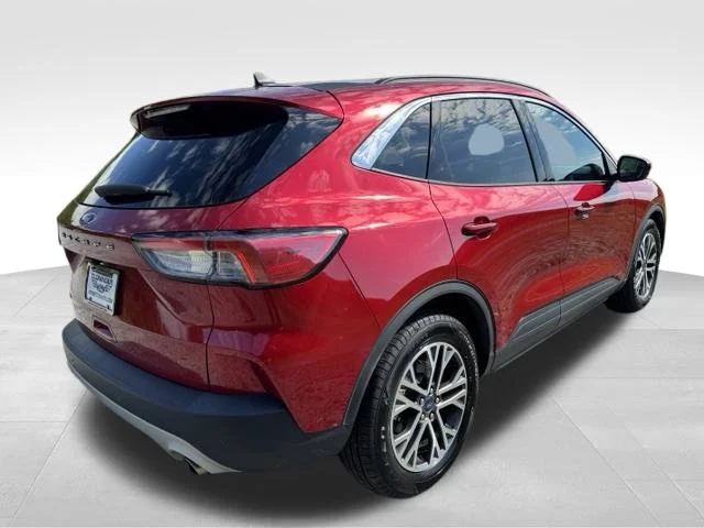 Used 2021 Red Ford SEL image 9