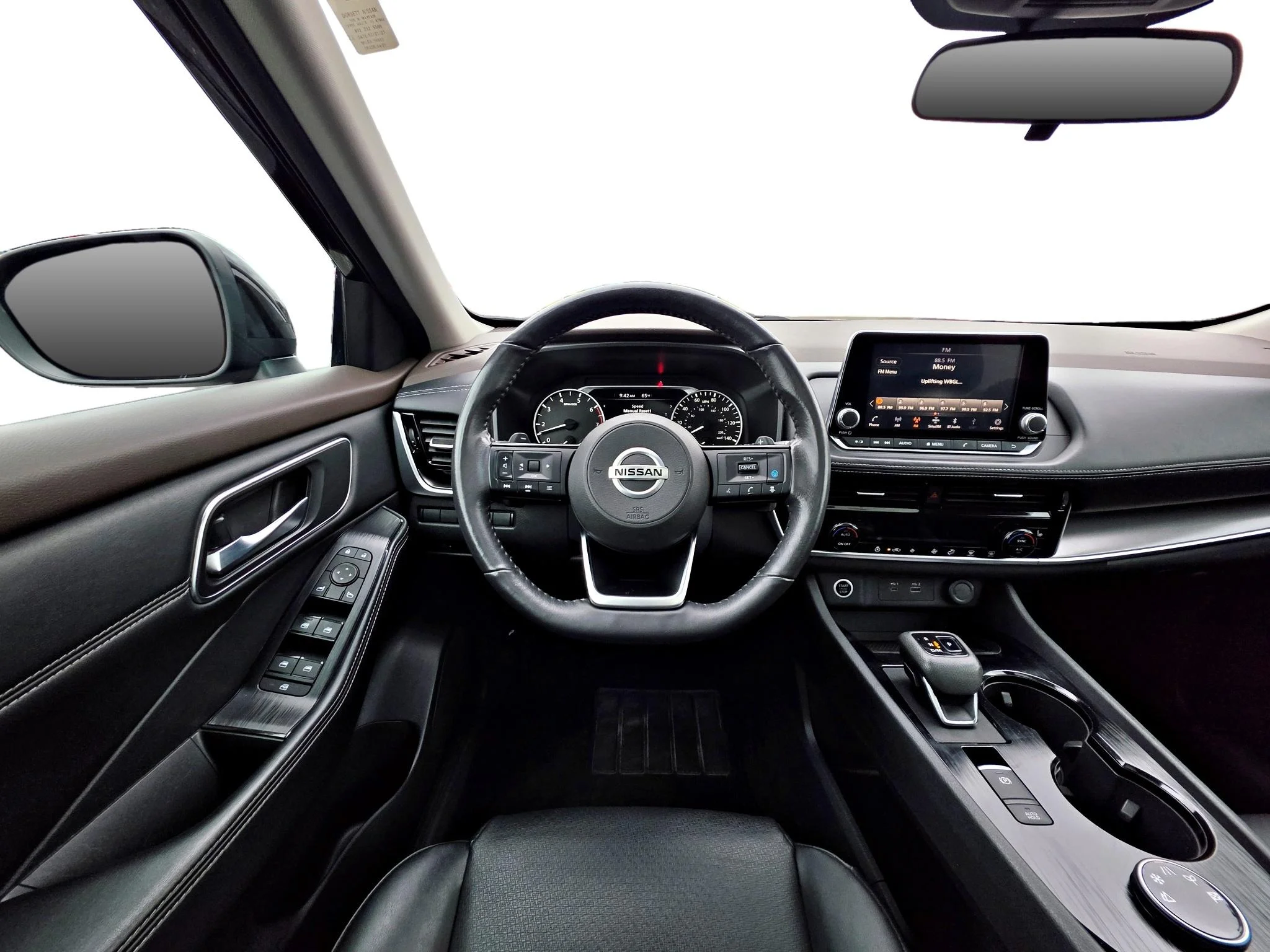Used 2021 Super Black Nissan SV image 11
