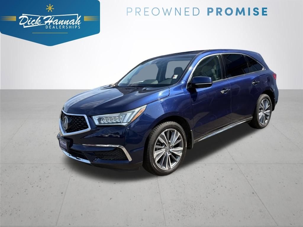 Used 2017 Fathom Blue Pearl Acura SH-AWD with Technology and Entertainment Package image 1
