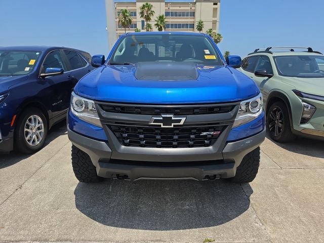Used 2019 KINETIC BLUE METALLIC Chevrolet 4WD ZR2 image 2