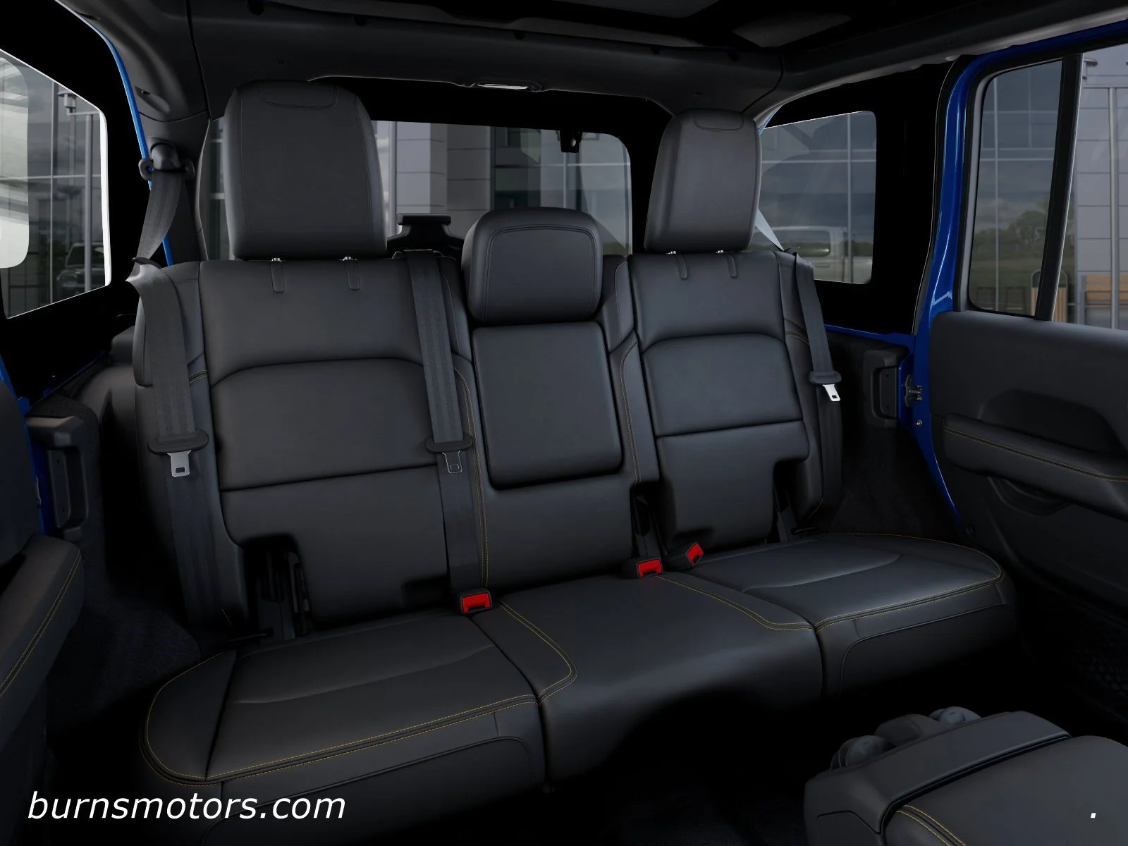 New 2026 Hydro Blue Pearl-Coat Exterior Paint Jeep Sahara 4-Door image 15