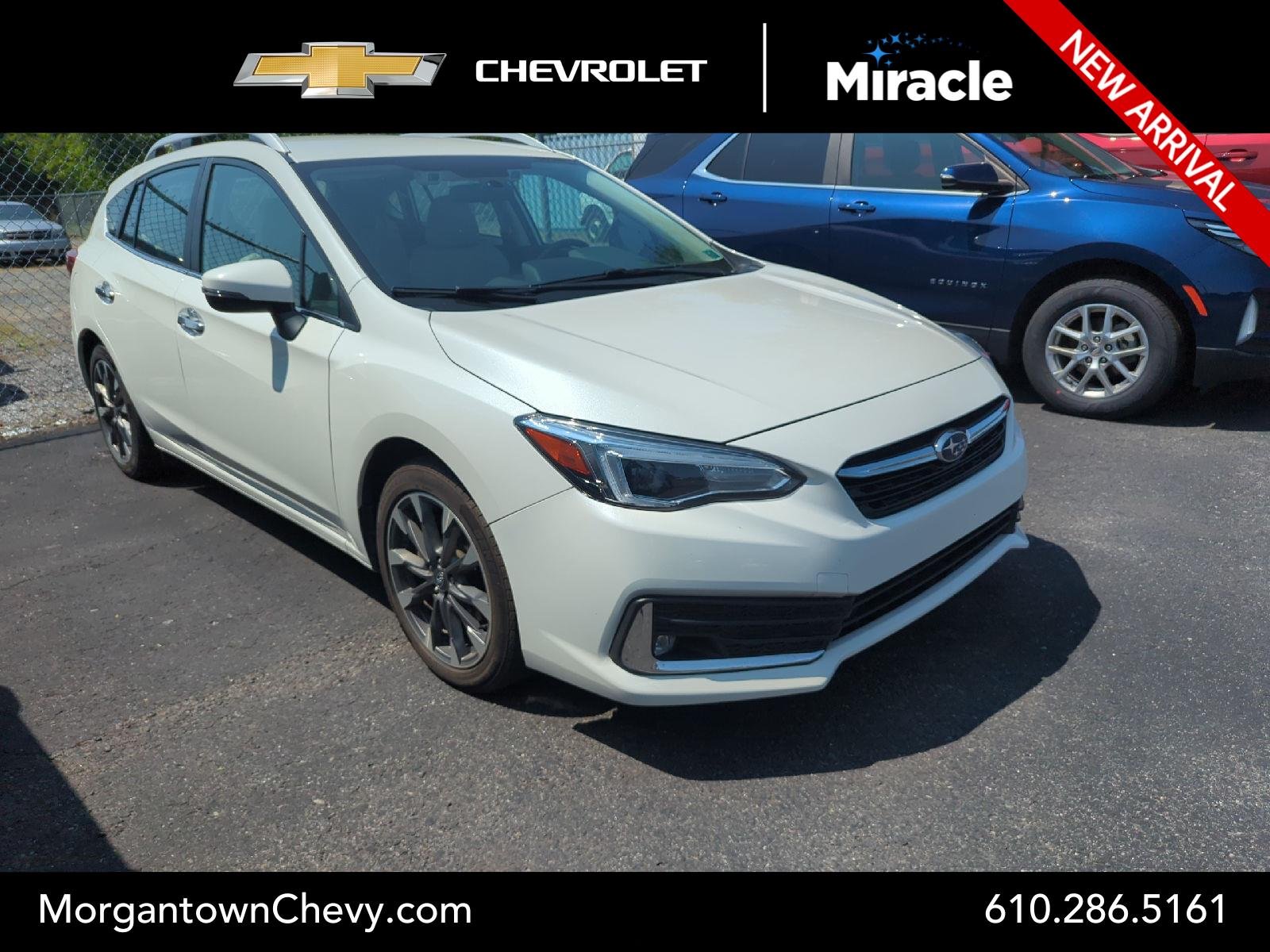 Used 2020 Crystal White Pearl Subaru Limited image 1